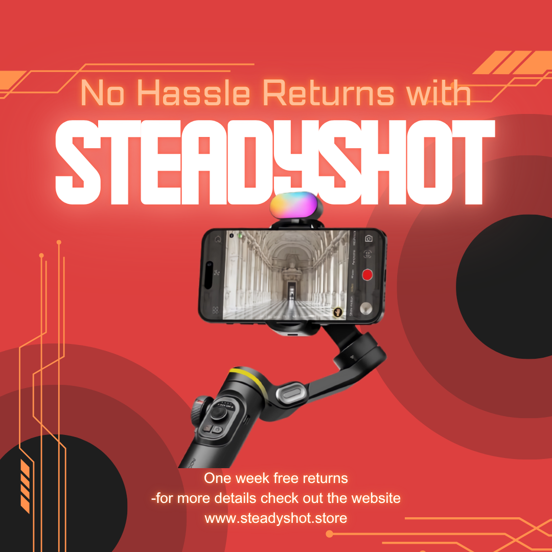 SteadyShot Phone Stabilizer with AI ®